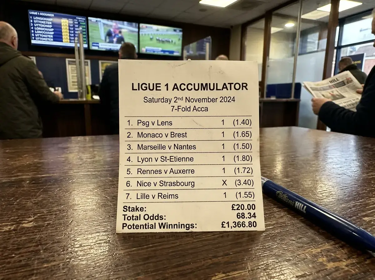 Analyse van accumulators en combinatieweddenschappen in de Ligue 1