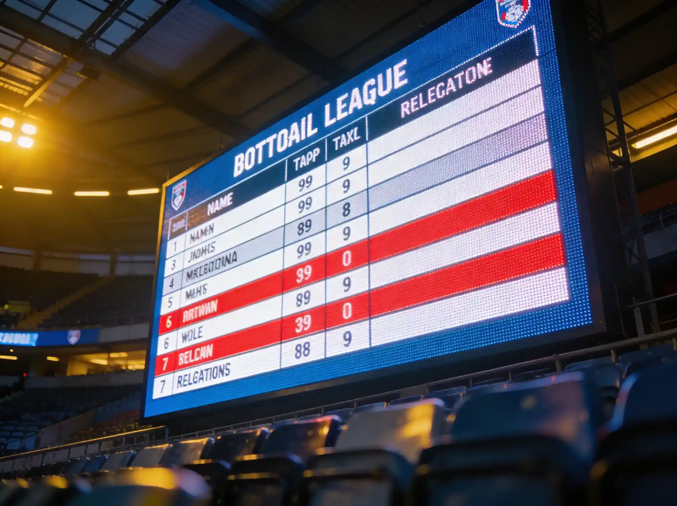 Analyse van degradatie odds en relegatie in de Ligue 1